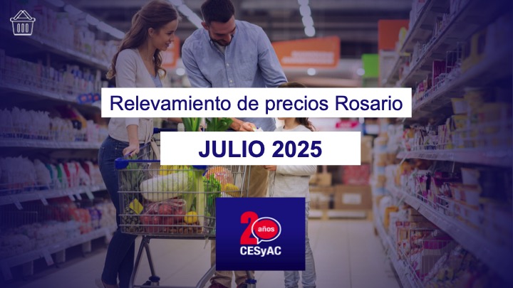 La canasta en Rosario superó el 2% de variación