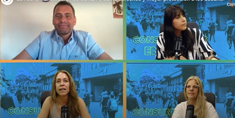 Cesyac junto a otras asociaciones de consumidores de Santa Fe, participamos de un programa televisivo sobre Reforma constitucional y Defensa del Consumidor.